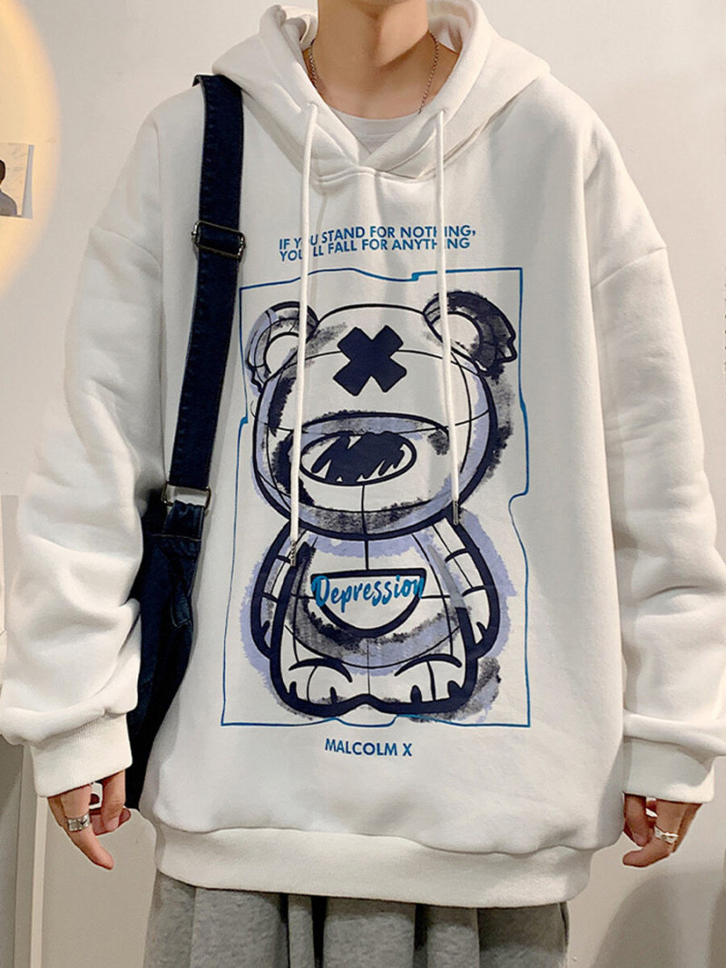 Oversize Hoodie  With Printed On Front