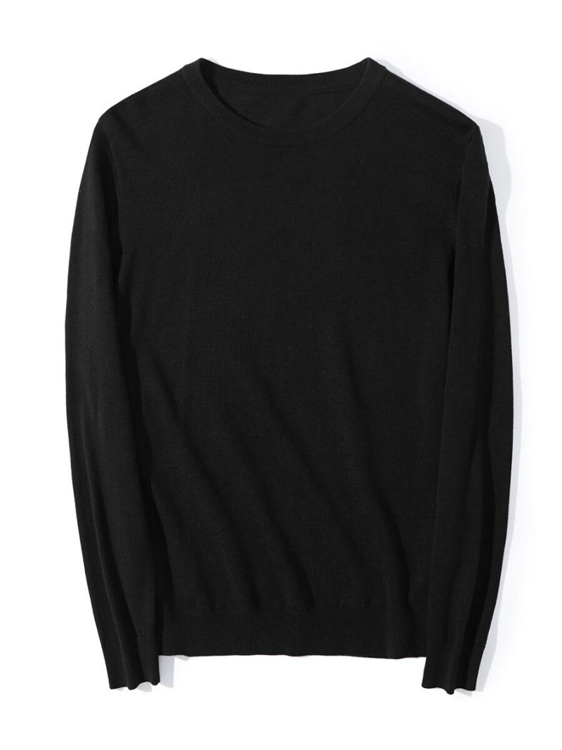 Topman Long Sleeve Knitted Crew Neck  Jumper