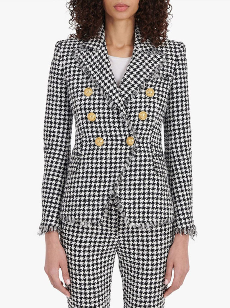 Short tassel suit jacket
