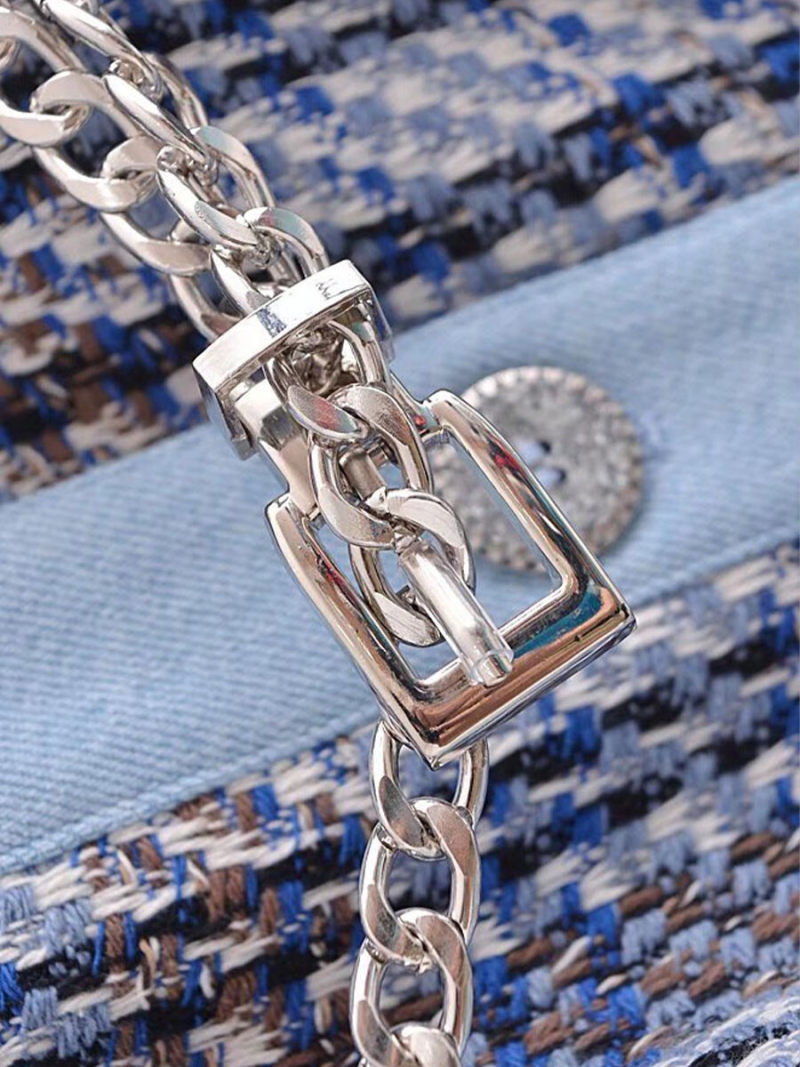 Grid tweed coat dress