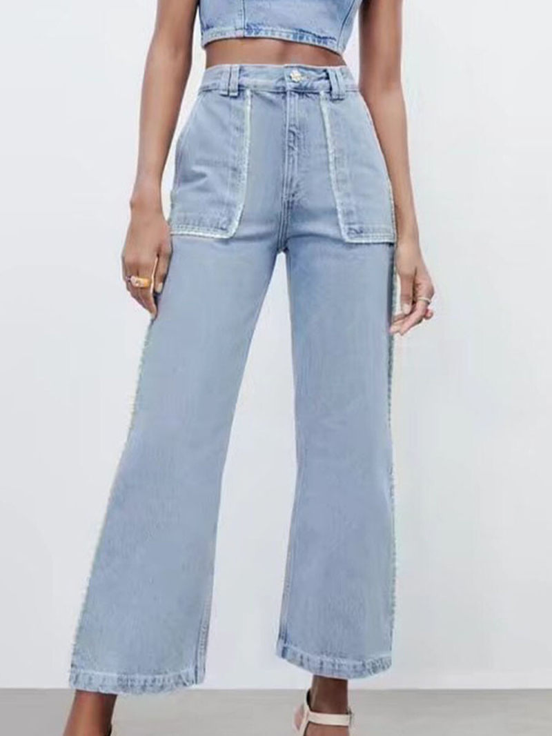 High waist jeans