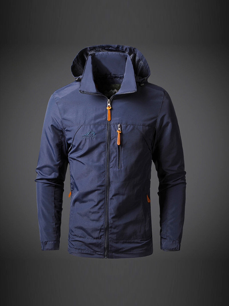 Active Running Jacket with Hat