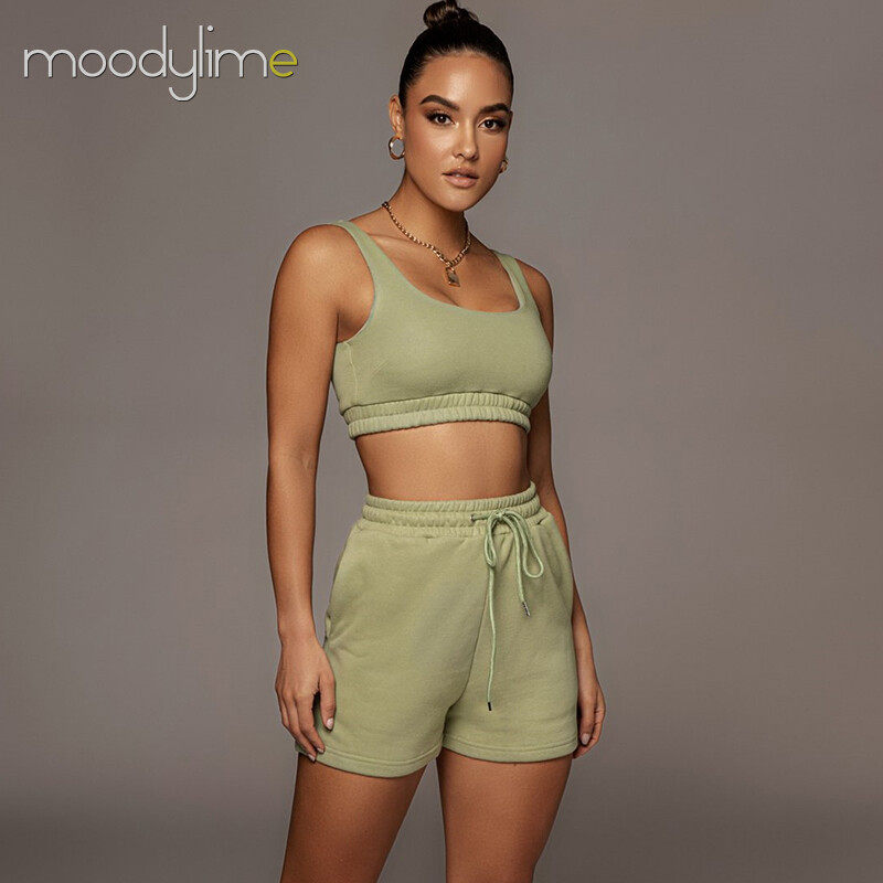 Co-ord Vest Top And Shorts Joggers