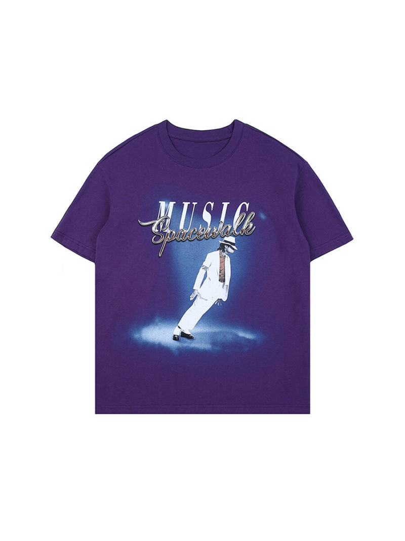 Oversized T-shirt  With Printed On Front