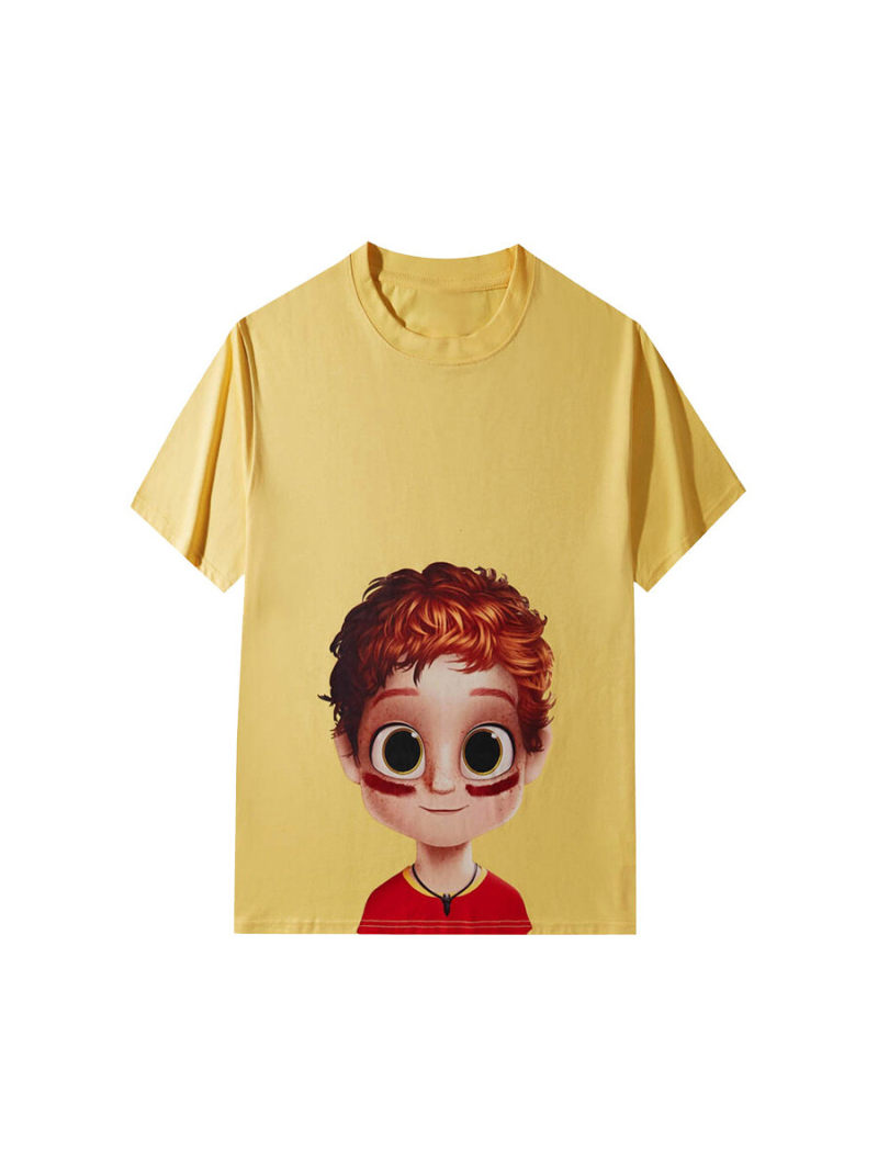 Oversized T-shirt  With Printed On Front