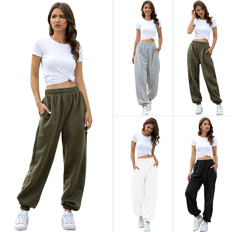 Ladies'Locked up Joggers In Olive