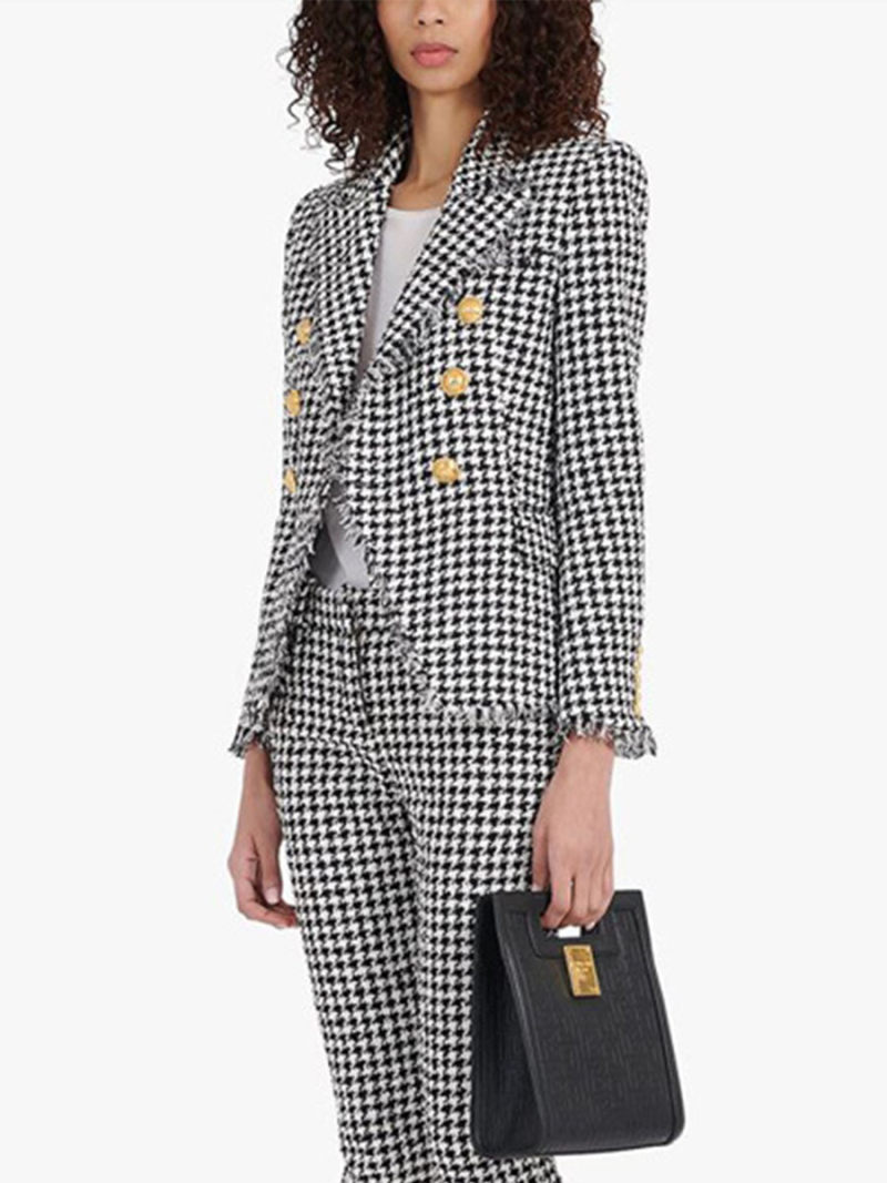 Short tassel suit jacket