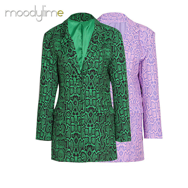 Lapel Neck Double Breasted  Mide Blazer