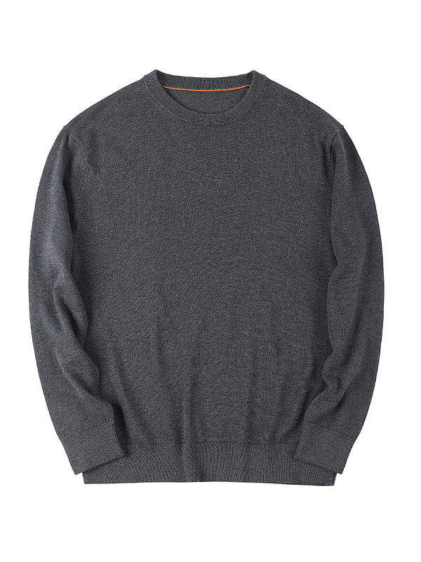 Topman Long Sleeve Knitted Crew Neck  Jumper