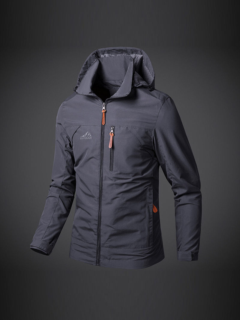 Active Running Jacket with Hat