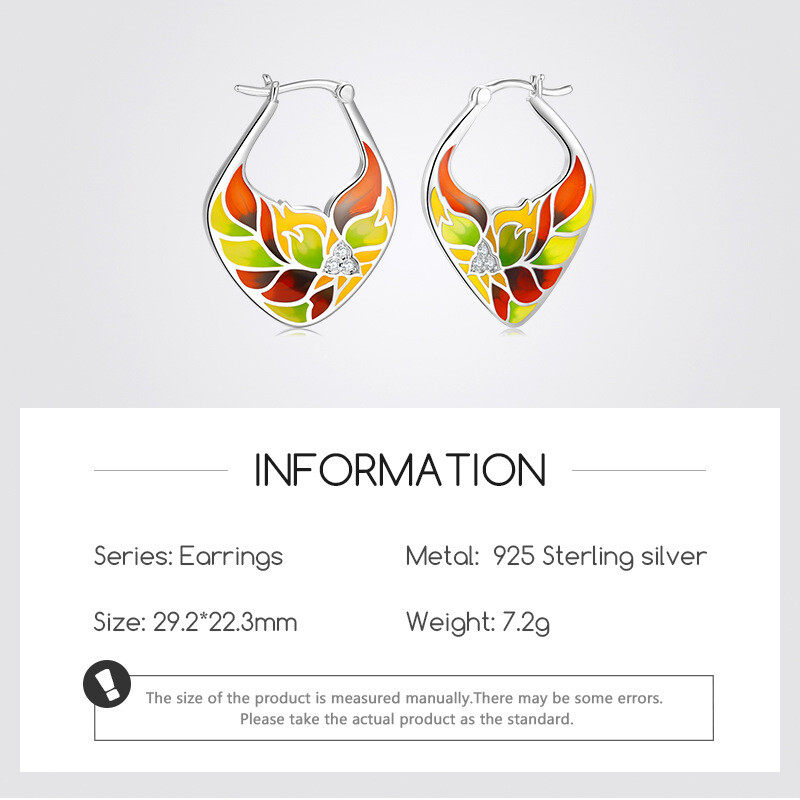 Dextera hoop earrings