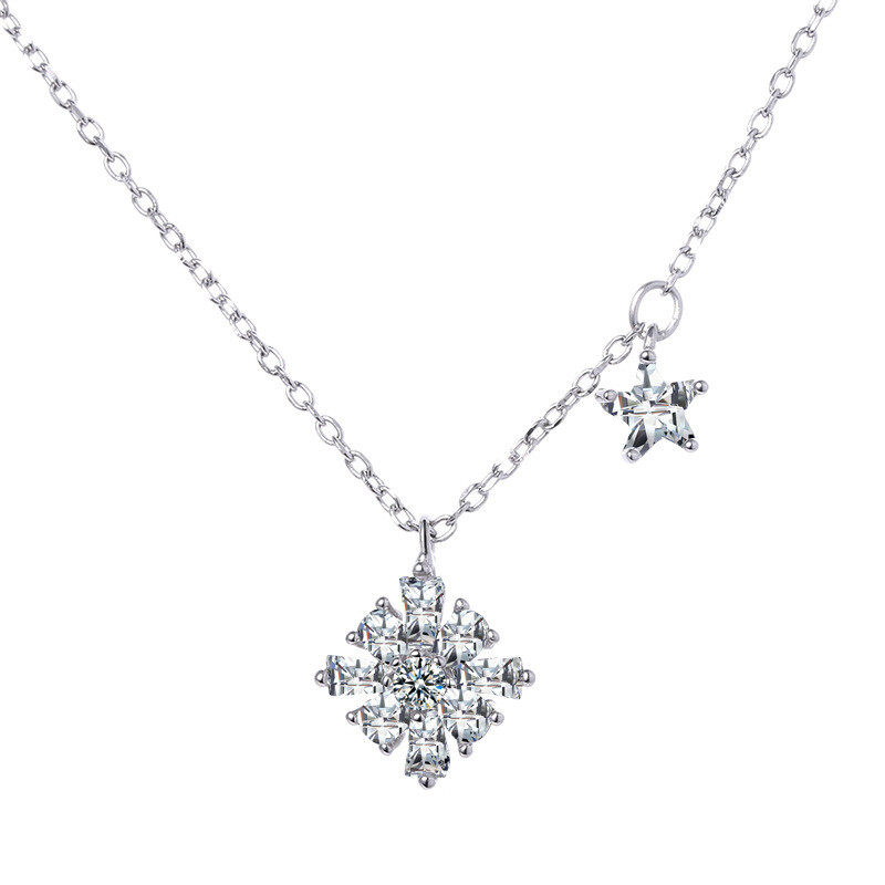 snowflake necklaces
