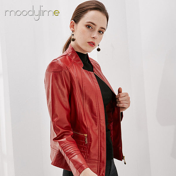 Originals Tall Beppe leather jacket