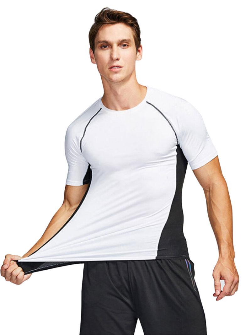 Fit Running Breathe T-shirt With Quick Dry