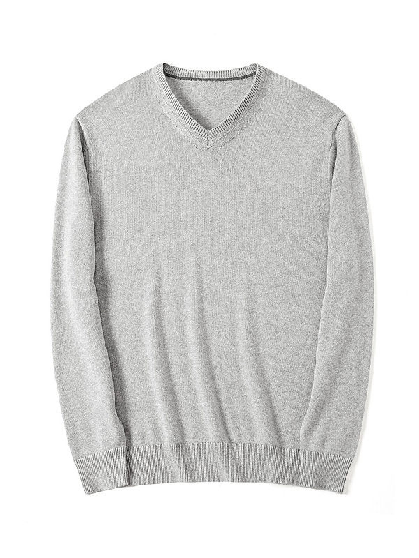 Topman Long Sleeve Knitted V-Neck Jumper