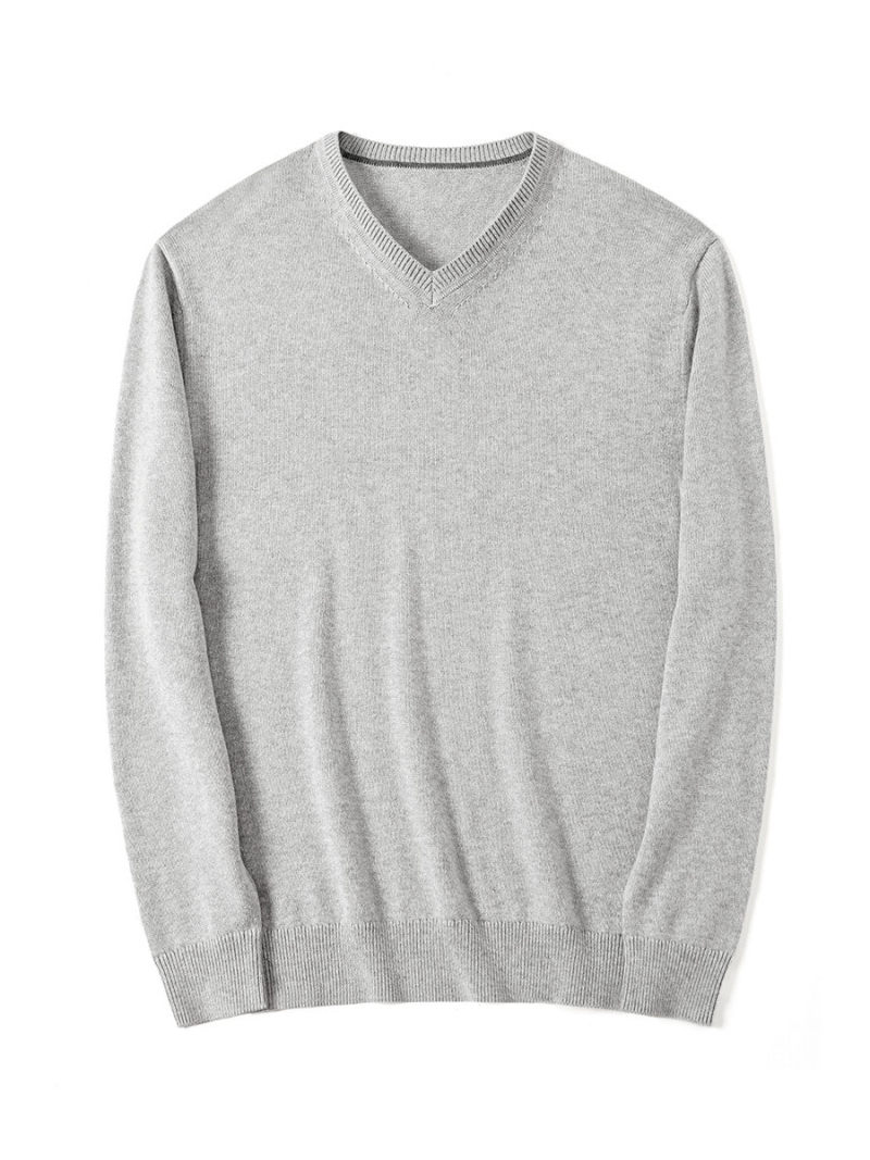 Topman Long Sleeve Knitted V-Neck Jumper