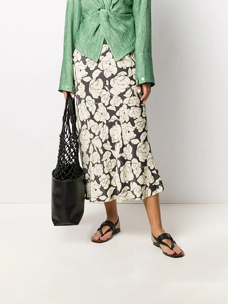 High Waist Maxi Skirt