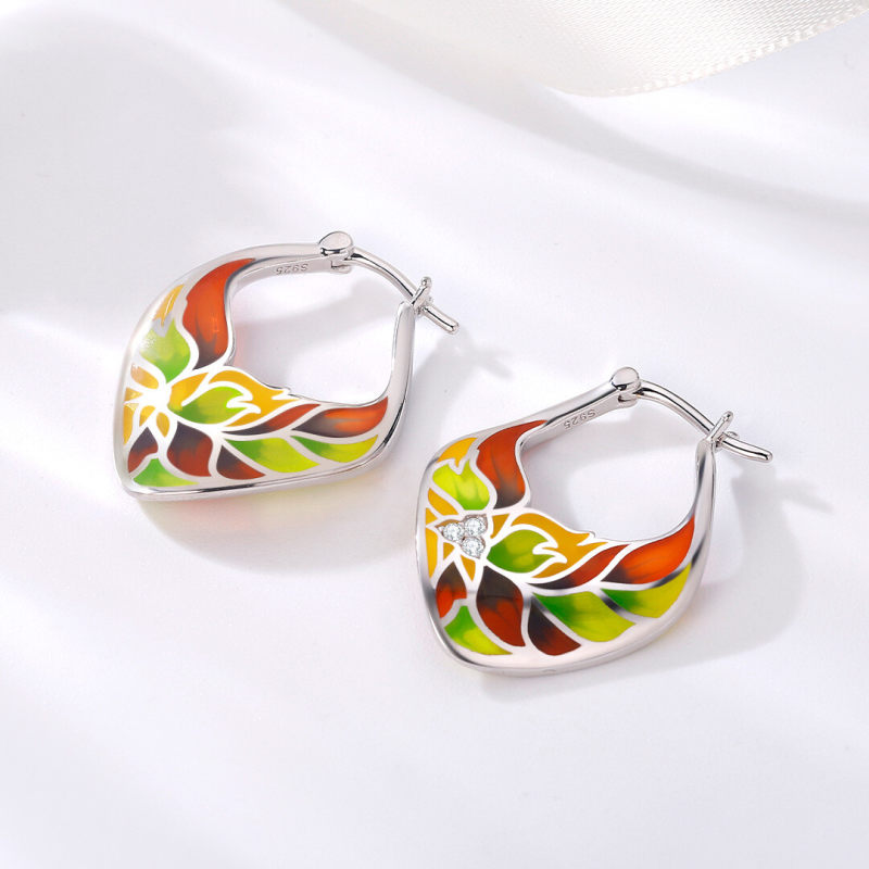 Dextera hoop earrings