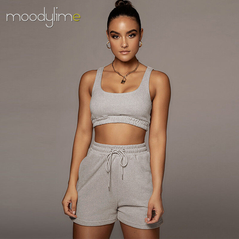 Co-ord Vest Top And Shorts Joggers