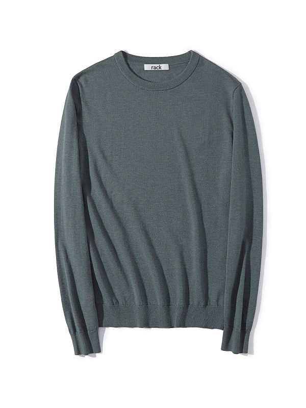Topman Long Sleeve Knitted Crew Neck  Jumper