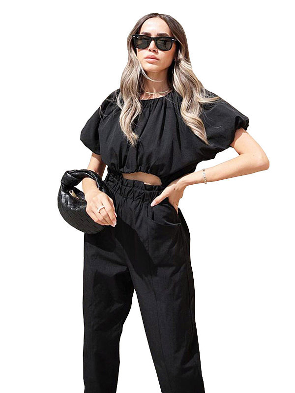 Waist Cut out Jumpersuit