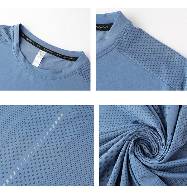 Men's Running T-shirt With Quick Dry