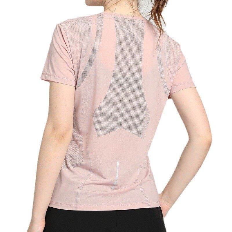 ladies' Training T-Shirt with Mesh at Back