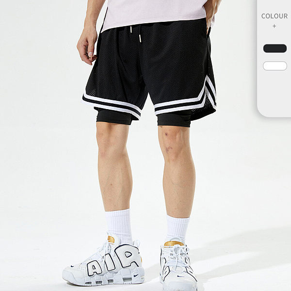 Men's Running  Division   2 In 1  Shorts