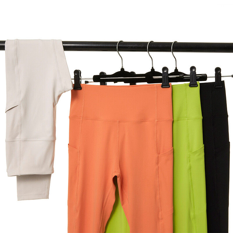 Ladies' Sports Yoga Leggings With Phone Pockets on Side