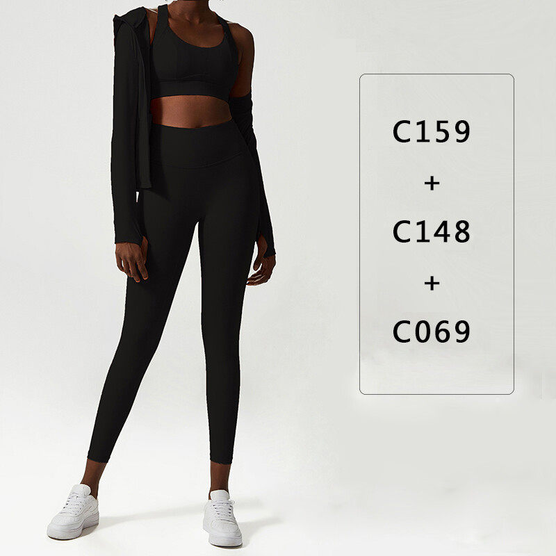 Ladies' Yoga   3pcs Sets