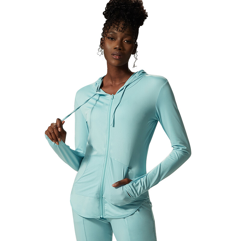 Ladies' Zip Up Hood Sports Jacket