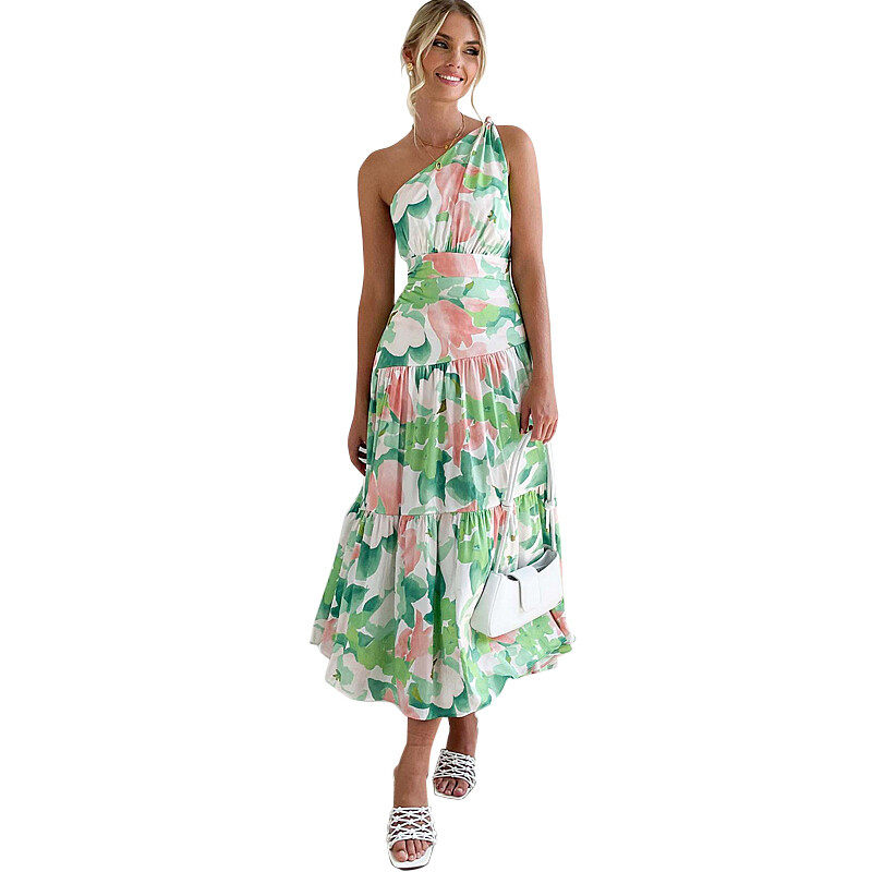 Floral Print Mixi Dress
