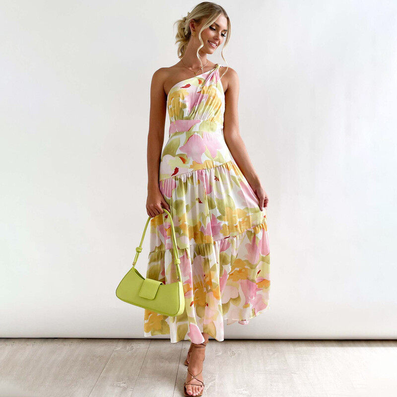 Floral Print Mixi Dress