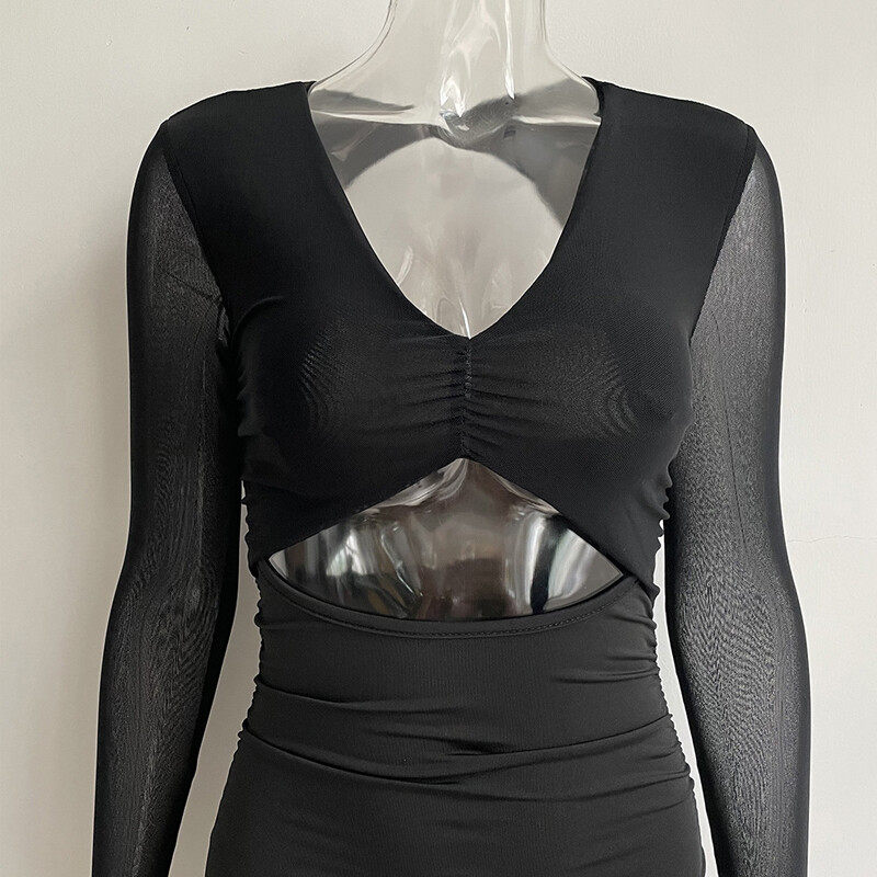 Long Sleeve Midi Dress