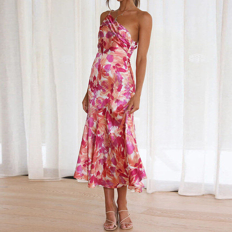 Floral Print Midi Dress