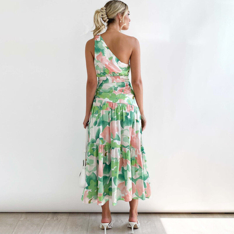 Floral Print Mixi Dress