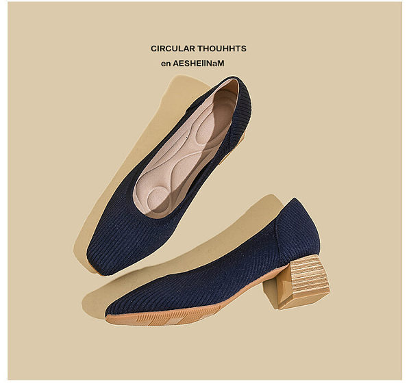 2024 New Knitted High Heel Shoes