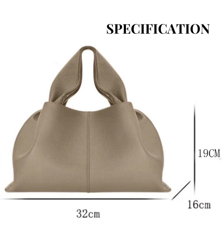 Elegant Cloud Dumpling Shoulder Bag