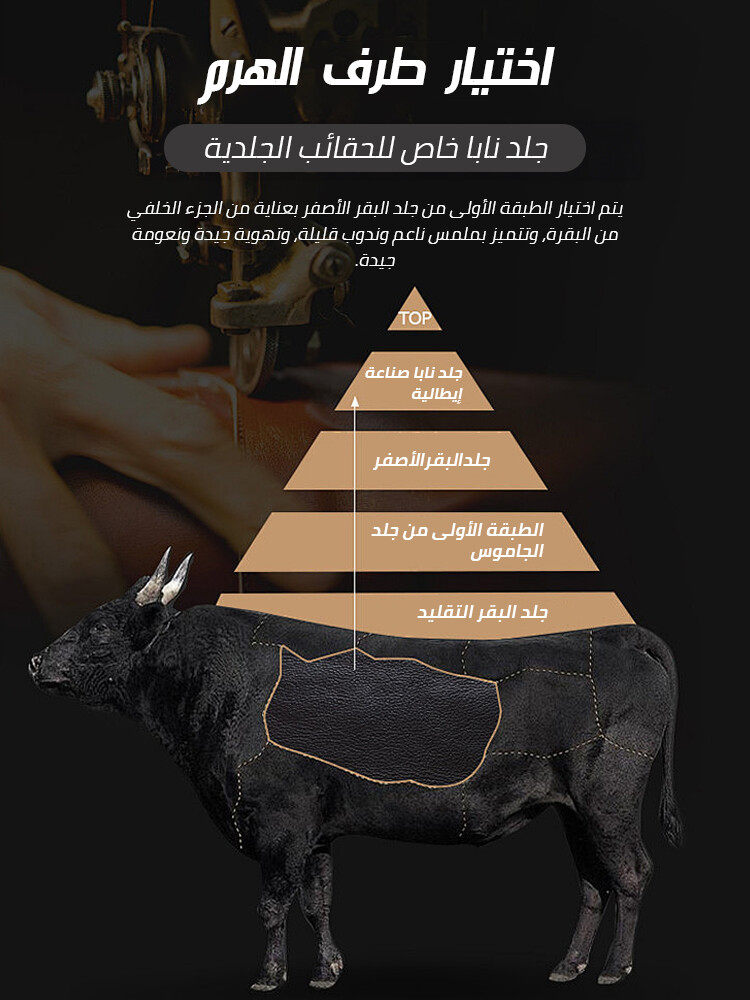 Fashion T-buckle genuine leather bag