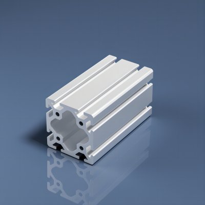Aluminum slot profile 8080W