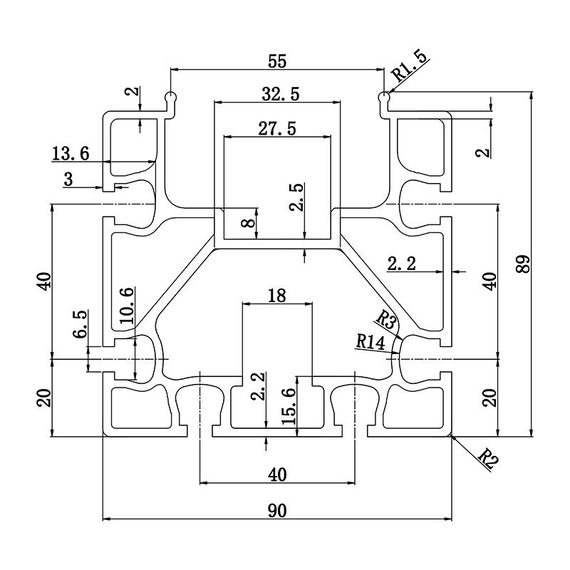 Multiple-speed chain profilee 89-90