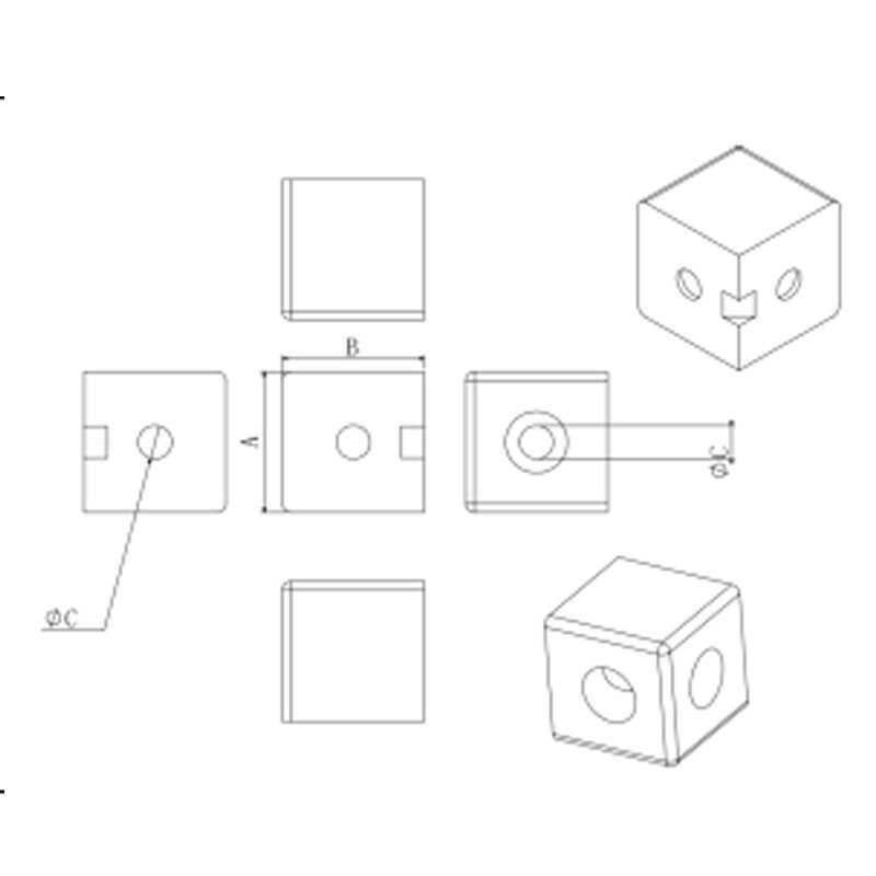 Two way connector 4040