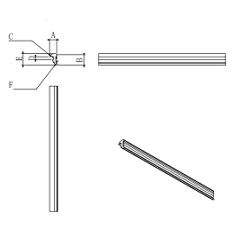 Insert strip 5mm